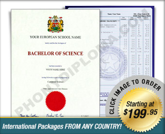 Fake International Diplomas and Transcripts